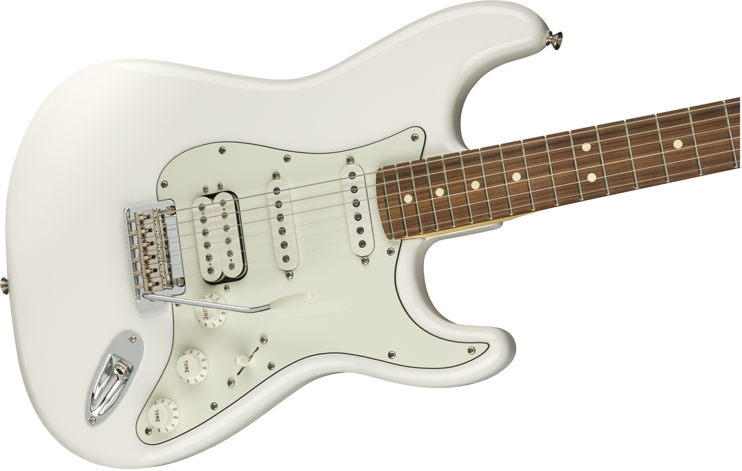 Fender Player Stratocaster Sähkökitara (Polar White)