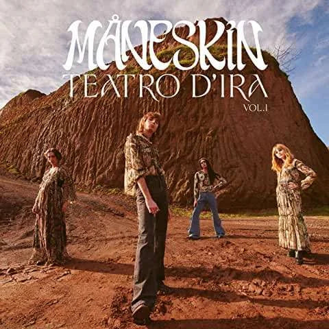Måneskin - Teatro d'ira (Läpinäkyvä, Värillinen Vinyl)