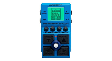 Zoom MS-70CDR+ MultiStomp -chorus, delay ja kaiku