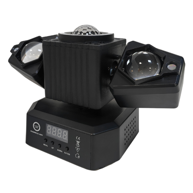 LIGHT4ME MADNESS 4IN1 RGBW LED multi-tehoste valo