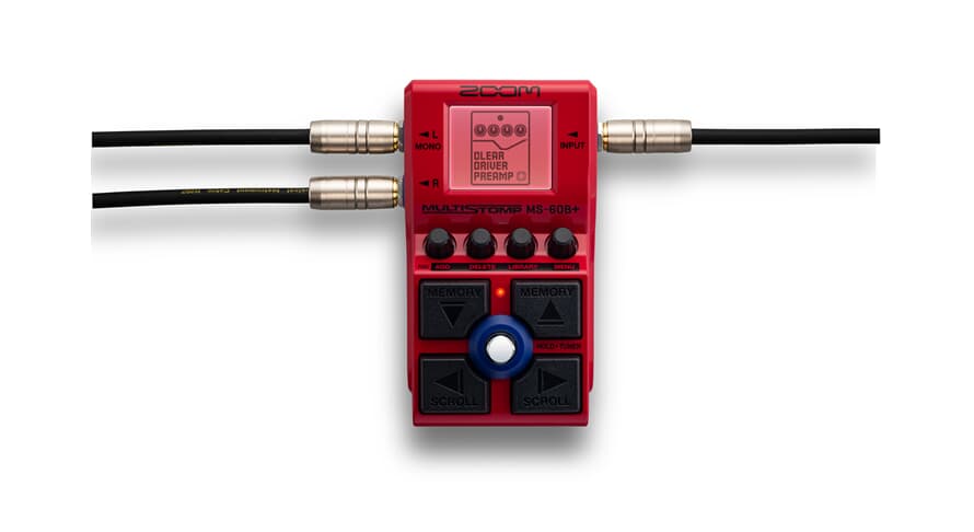 Zoom MS-60B+ MultiStomp bassopedaali