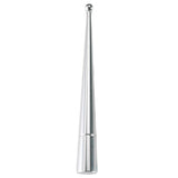 Antennepisk 120mm krom 5&6 mm gevind
