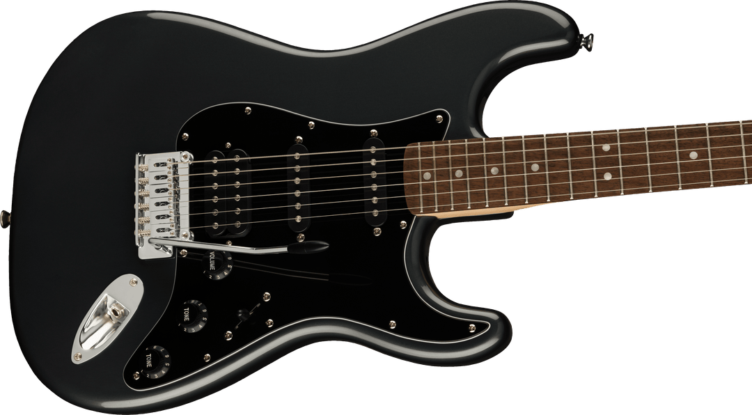 Fender Squier Sonic Stratocaster El-Guitar Start -paketti (musta)