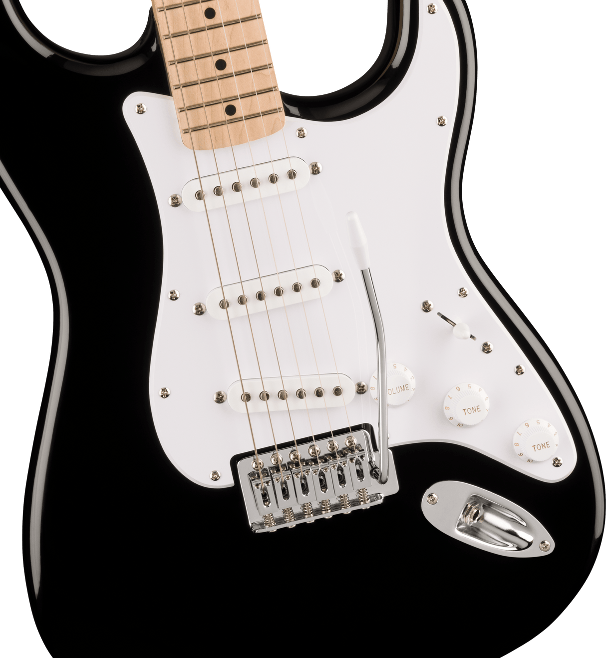 Fender Squier Sonic Stratocaster Sähkökitara (musta)