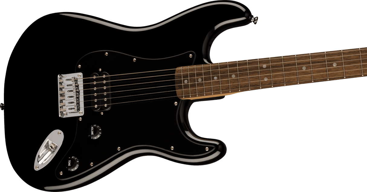 Fender Squier Sonic Stratocaster HT H -sähkökitara-aloituspaketti (musta)