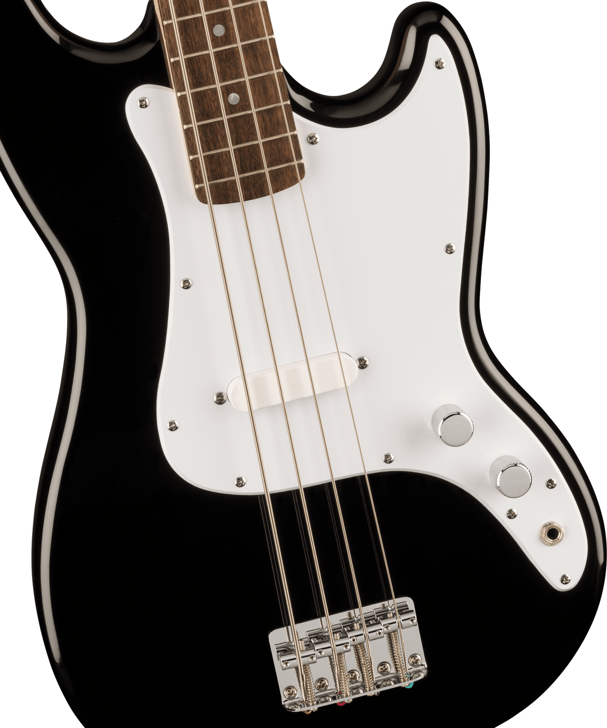 Fender Squier Sonic Bronco sähköbasso (musta)