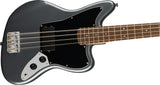 Fender Squier Affiniteetti Jaguar El-Bas (Charcoal Frost Metallic )