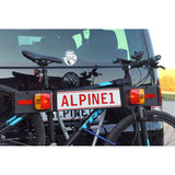 Avant Easy-Fit -polkupyöräteline sisältäen valopalkin