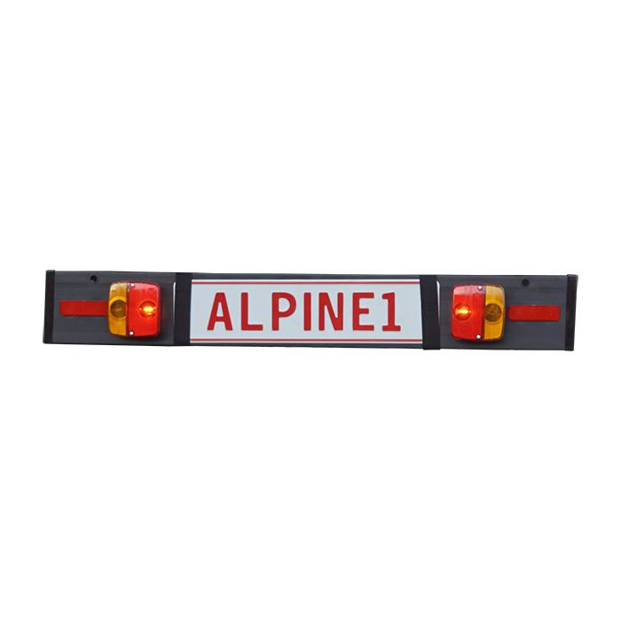 Avant Easy-Fit -polkupyöräteline sisältäen valopalkin