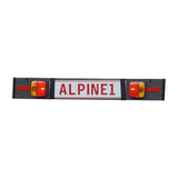 Avant Easy-Fit -polkupyöräteline sisältäen valopalkin
