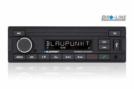 Blaupunkt Nürnberg 200 -autostereo DAB:lla ja Bluetoothilla
