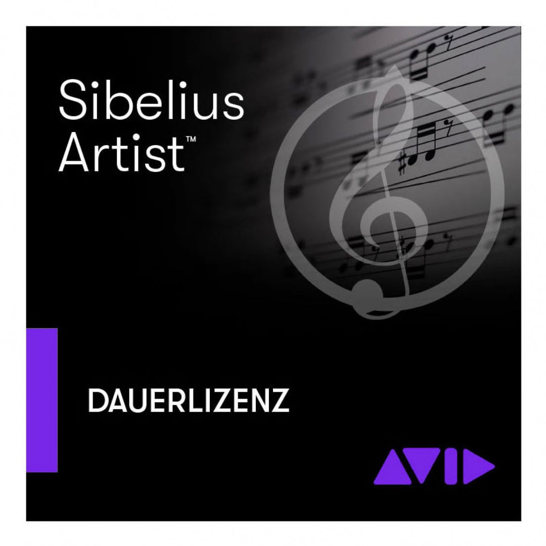 Sibelius Artist pysyvä lisenssi