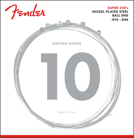 Fender Super 250 Kitaran Kielet (.010-.046)