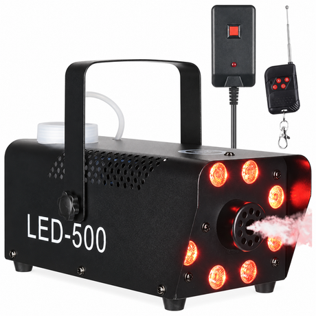 Light4Me Fog 500 LED Fog Machine 500W LED-valolla
