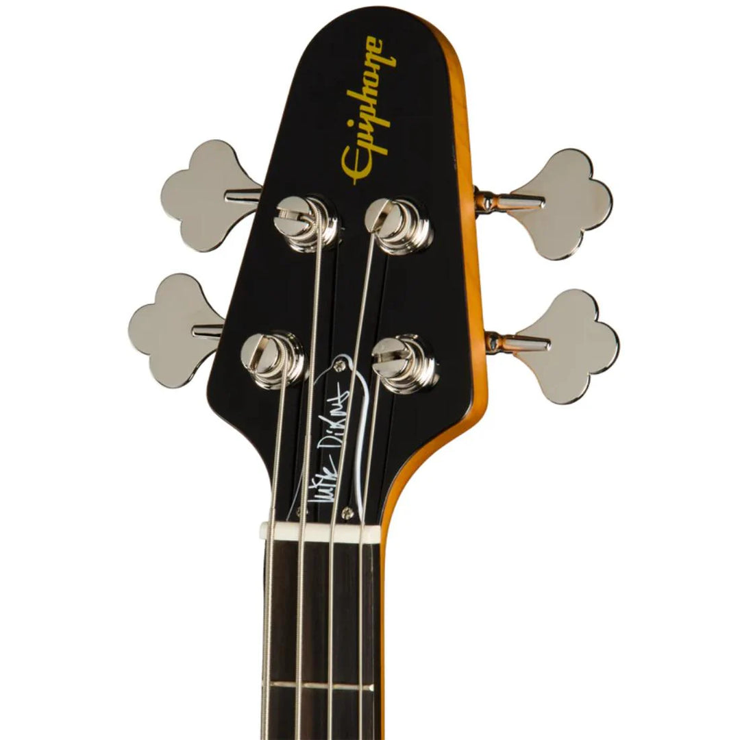 Epiphone Mike Dirnt Grabber G-3 -bassokitara, Silverburst