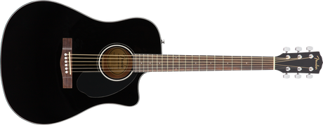 Fender CD-60SCE Dreadnought Western Kitara (Sort)