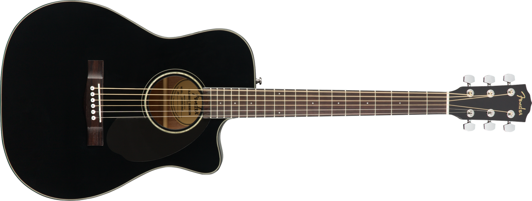 Fender CC-60SCE Concert Western Kitara (Sort)