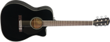 Fender CC-60SCE Concert Western Kitara (Sort)
