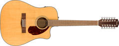 Fender CD-140SCE 12-String Western Kitara (Natur)