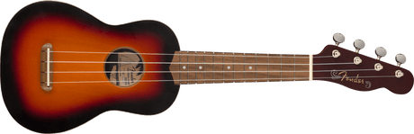 Fender Venice sopraano Ukulelet (2-värinen Sunburst)