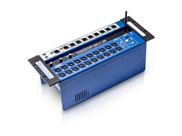 Soundcraft Ui24R Kauko-ohjattava digitaalinen mikseri ja moniraitanauhuri