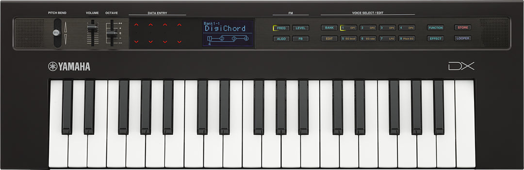 Yamaha Reface DX Synth Kosketinsoittimet (Musta)