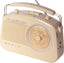 Madison retro radio Bluetoothilla, beige