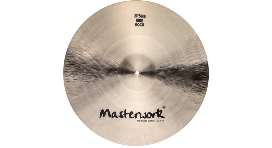 Masterwork Custom 20" Ride-symbaalit Rock