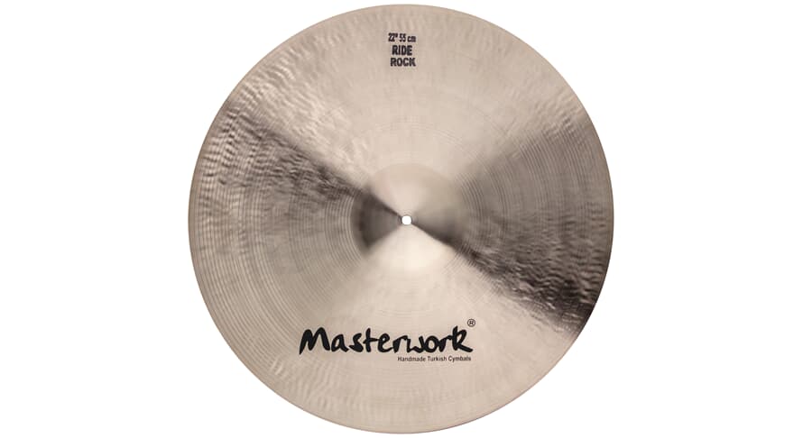 Masterwork Custom 22" Ride-symbaalit Rock