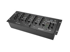 OMNITRONIC PM-444Pi 4-kanavainen DJ-sekoitin soittimella & USB-liitännällä
