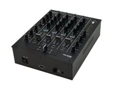 OMNITRONIC PM-404F 4-kanavainen DJ-värähtelypöytä suodattimella ja Bluetooth