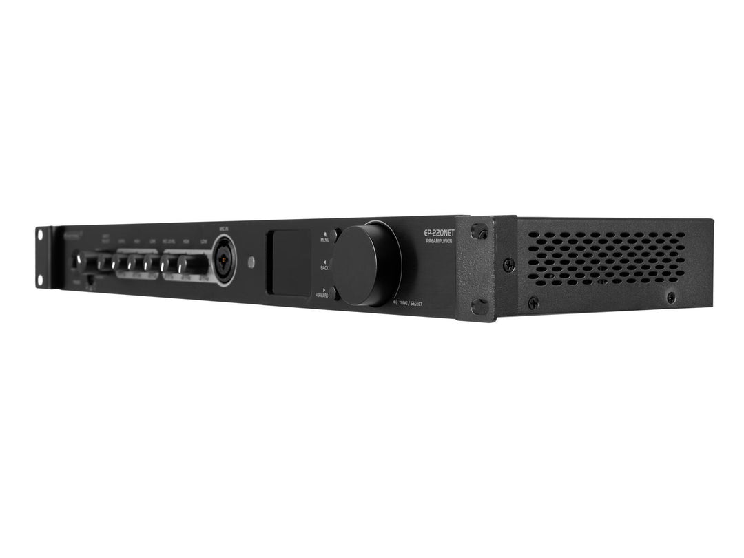 OMNITRONIC EP-220NET Esivahvistin Internet-radiolla, DAB+ ja Bluetooth