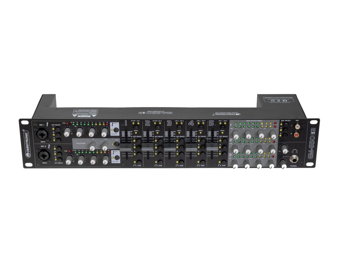 OMNITRONIC EM-650B MK2-viihdemikseri
