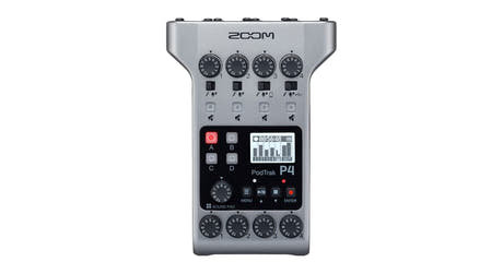 Zoom P4 PodTrak Podcast Mikseri