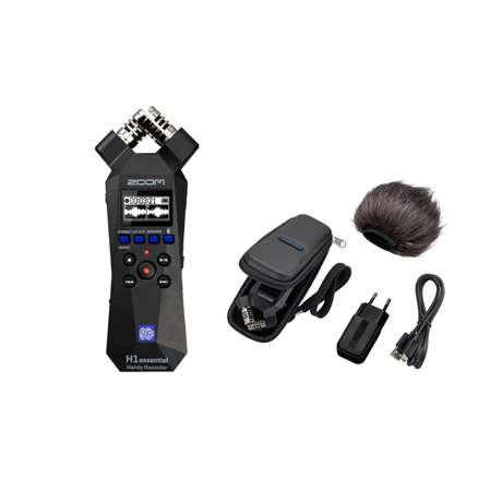 Zoom H1e Essential Handy Recorder + Lisävarustepaketti