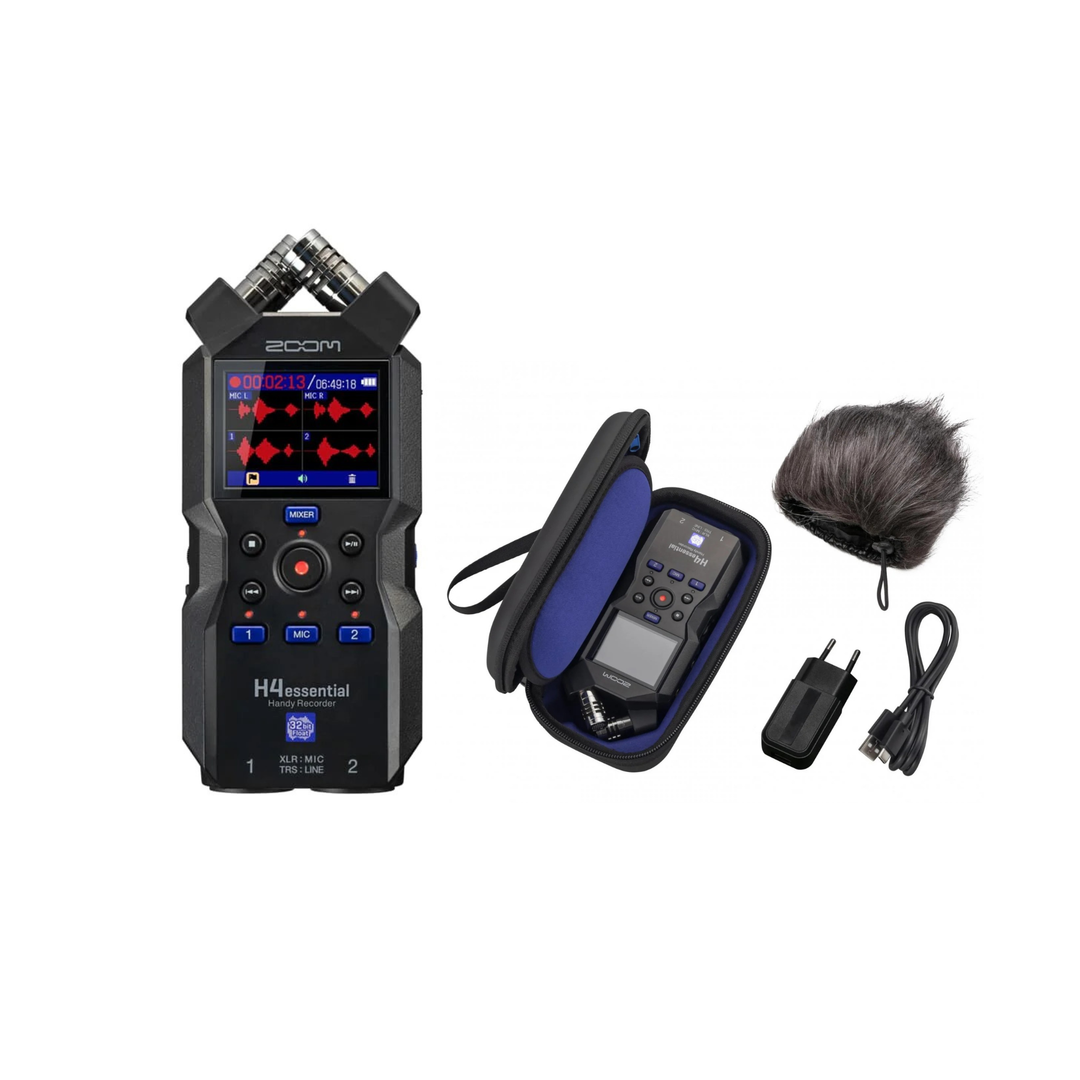 Zoom H4e Essential Handy Recorder + Lisävarustepaketti