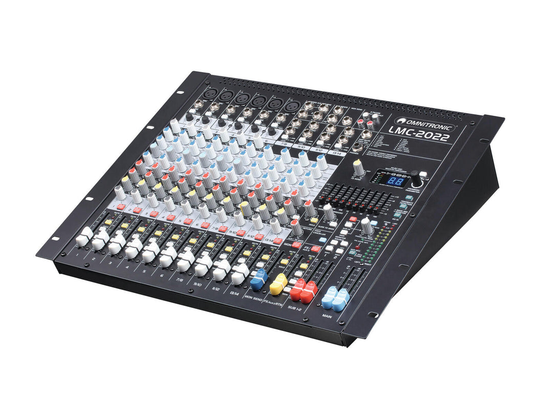 OMNITRONIC LMC-2022FX USB-miksauspöytä