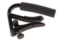 Shubb Capo Standard Capo - E-Kitarat, 7.25" Radius, black (C4k)