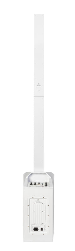 HK Audio POLAR 8 MK2 White aktiivinen pylväs-PA-järjestelmä 1200W Bluetooth-yhteydellä
