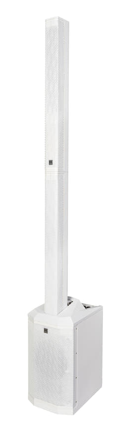 HK Audio POLAR 8 MK2 White aktiivinen pylväs-PA-järjestelmä 1200W Bluetooth-yhteydellä