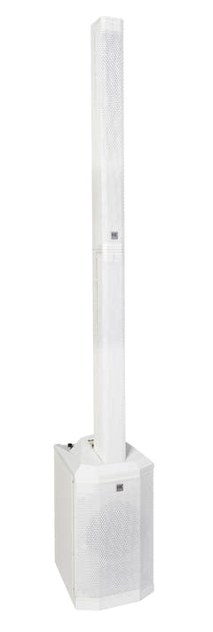 HK Audio POLAR 8 MK2 White aktiivinen pylväs-PA-järjestelmä 1200W Bluetooth-yhteydellä