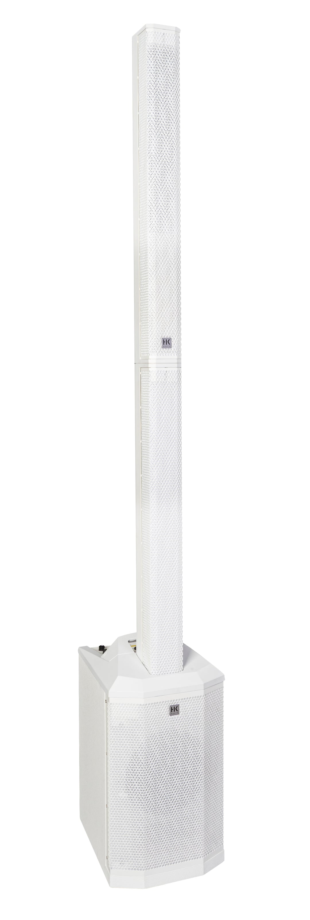 HK Audio POLAR 8 MK2 White aktiivinen pylväs-PA-järjestelmä 1200W Bluetooth-yhteydellä