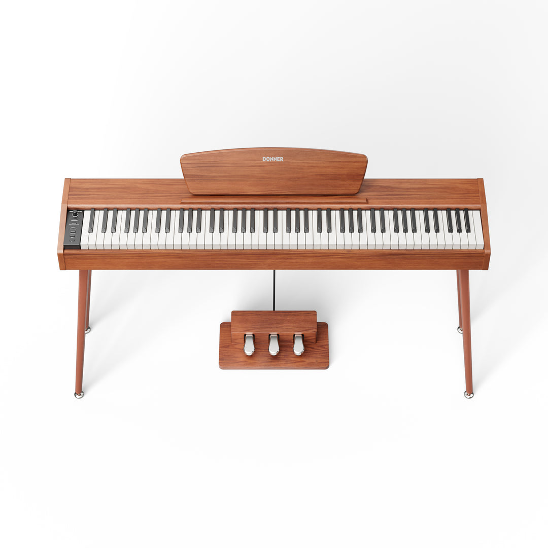 Donner DHP 100 PRO digitaalipiano puuviimeistely