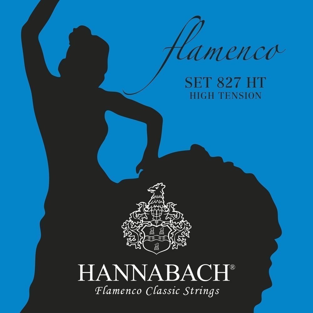 Hannabach 827 H/B2 -diskanttikieli flamencokitaralle, high tension
