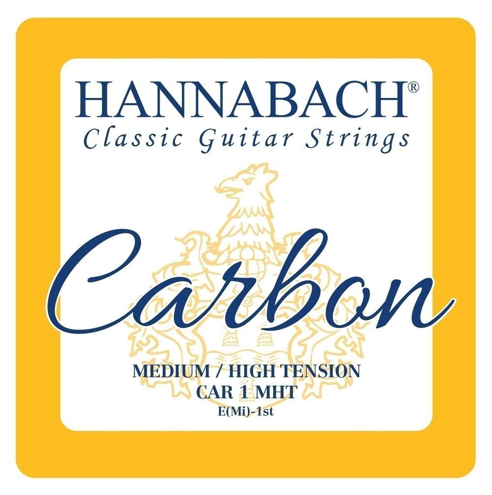 Hannabach CAR Carbon E1 diskanttistring klassiselle kitarat, MHT