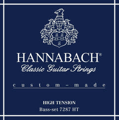 Hannabach Strings for classic Kitarat Series 728 High Tension Custom Made - 3er Bass high (7287HT)