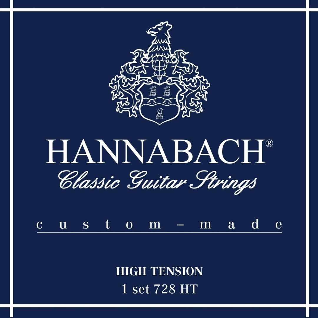 Hannabach Strings for classic kitarat Series 728 High Tension Custom Made - Set high tension (728HT)