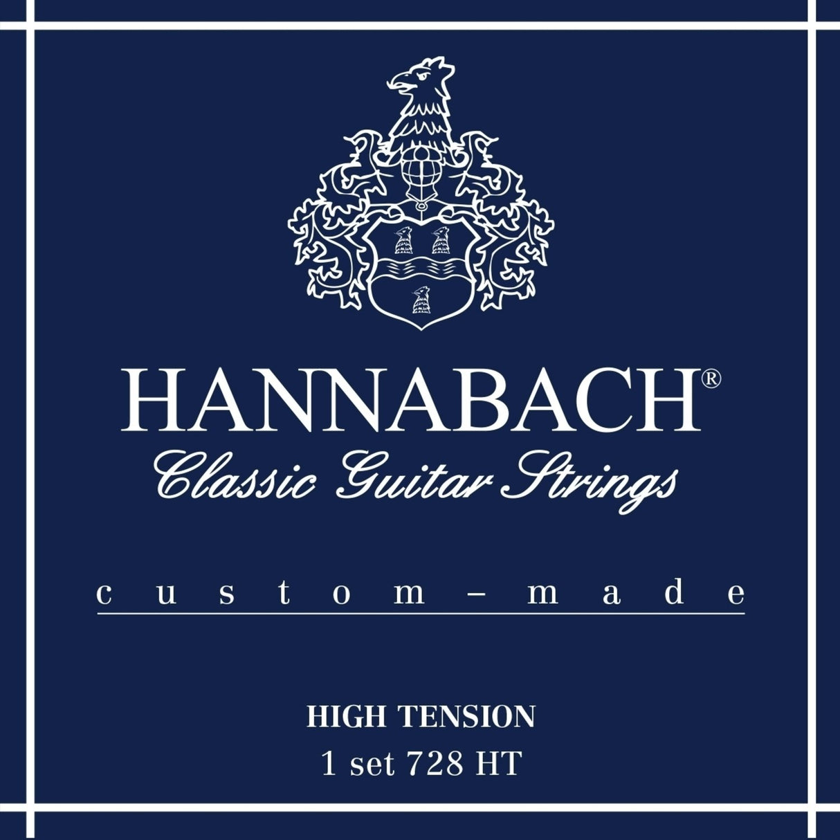 Hannabach Strings for classic guitar Series 728 High Tension Custom Made - Set high tension (728HT)