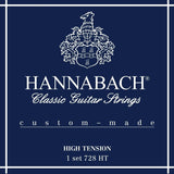 Hannabach Strings for classic guitar Series 728 High Tension Custom Made - Set high tension (728HT)
