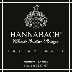 Hannabach Strings for classic kitarat Series 728 Medium Tension Custom Made - 3er Bass medium (7287MT)